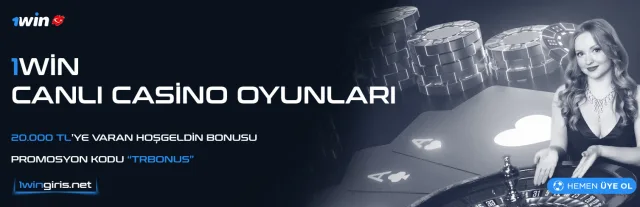 1win canlı casino oyunları