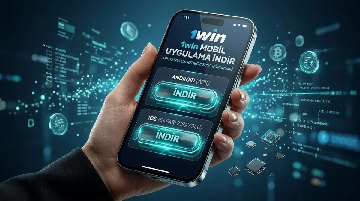 1win mobil uygulama APK kurulum rehberi ve iOS görünümü