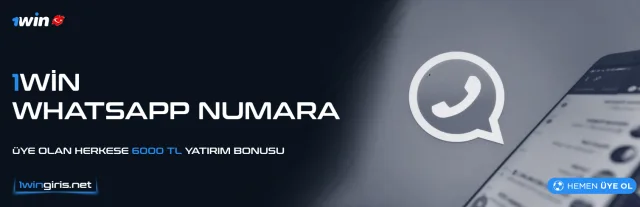 1win whatsapp numara